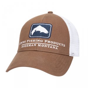 Кепка Simms Trout Icon Trucker Mocha