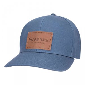 Кепка Simms Leather Patch Cap Dark Moon