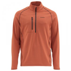 Пуловер Simms Fleece Midlayer Top Simms Orange