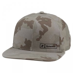 Кепка Simms Bass Logo Lockup Cap Pico Camo Mineral
