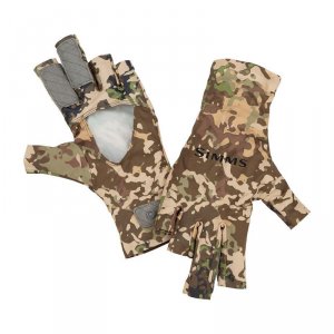 Перчатки Simms SolarFlex SunGlove River Camo