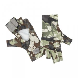 Перчатки Simms SolarFlex SunGlove Riparian Camo