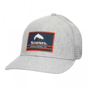 Кепка Simms Original Patch Trucker Heather Grey