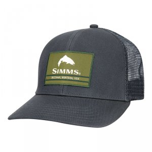 Кепка Simms Original Patch Trucker Carbon