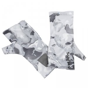 Перчатки Simms SolarFlex No-Finger SunGlove L/XL Cloud Camo Grey