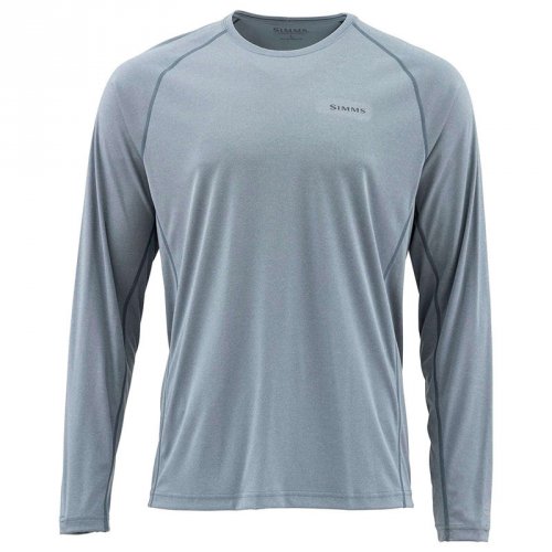 Термофутболка Simms SolarFlex LS Crewneck Solid Storm Heather