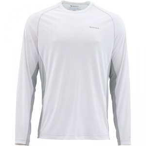 Термофутболка Simms Solarflex LS Crewneck Solid White