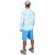 Термофутболка Simms SolarFlex LS Crewneck - Print Cloud Camo Blue