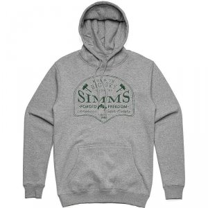 Толстовка Simms Big Sky Hoodie Grey Heather