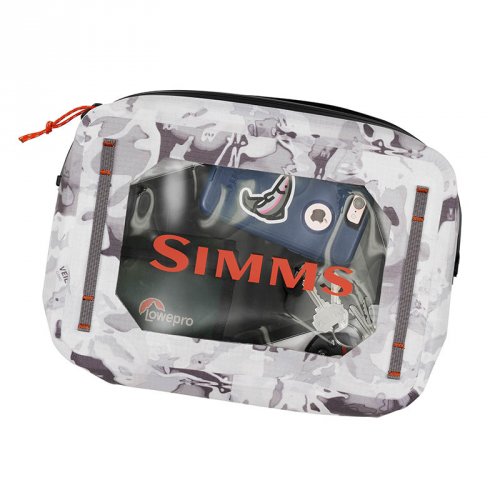 Сумка Simms Dry Creek Gear Pouch Cloud Camo Grey 4L