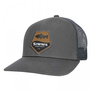 Кепка Simms Trout Patch Trucker Carbon