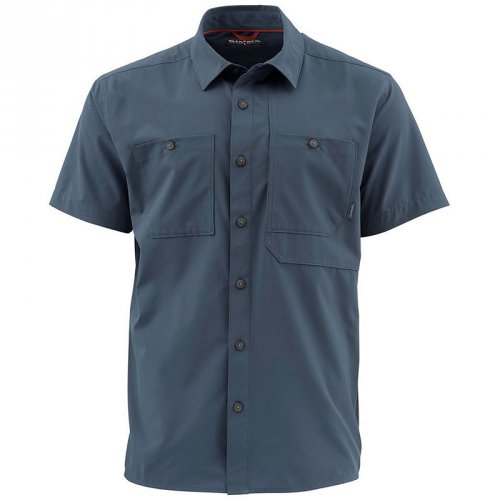 Рубашка Simms Double Haul SS Shirt Dark Moon