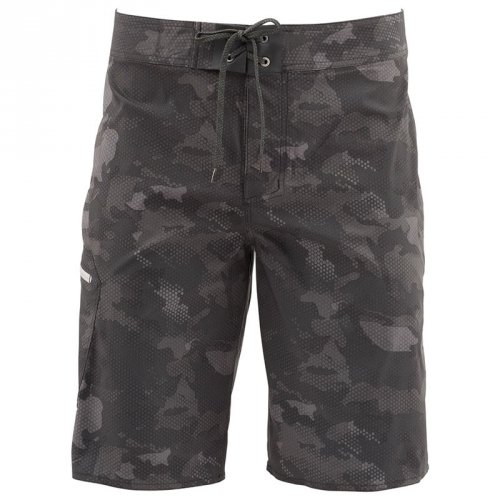 Шорты Simms Tumunu Board Short - Print Hex Flo Camo Carbon