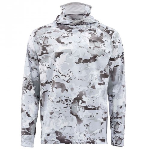 Термофутболка Simms SolarFlex UltraCool Armor Cloud Camo Grey