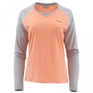 Термофутболка Simms Womens Solarflex Crewneck Sorbet/Sterling