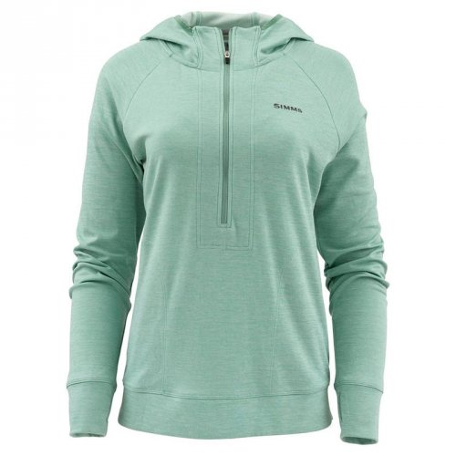 Термофутболка Simms Womens Bugstopper Hoody Seafoam Heather