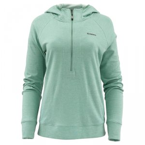 Термофутболка Simms Womens Bugstopper Hoody Seafoam Heather