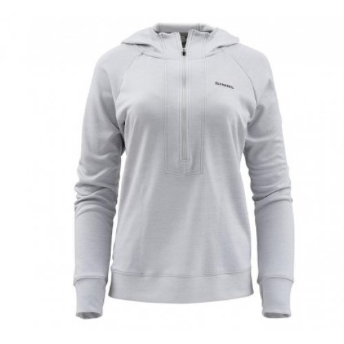 Термофутболка Simms Womens Bugstopper Hoody Sterling Heather