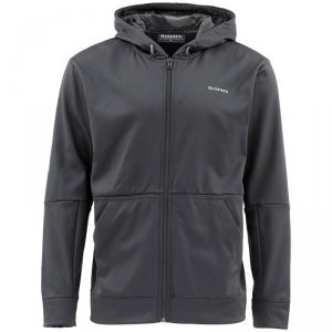 Толстовка Simms Challenger Hoody - Full Zip Black