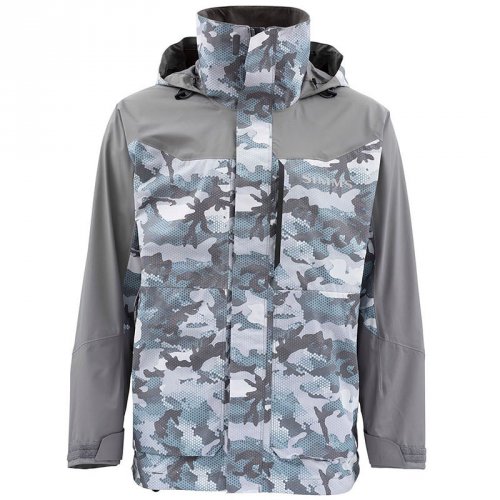 Куртка Simms Challenger Jacket 20 Hex Flo Camo Grey Blue