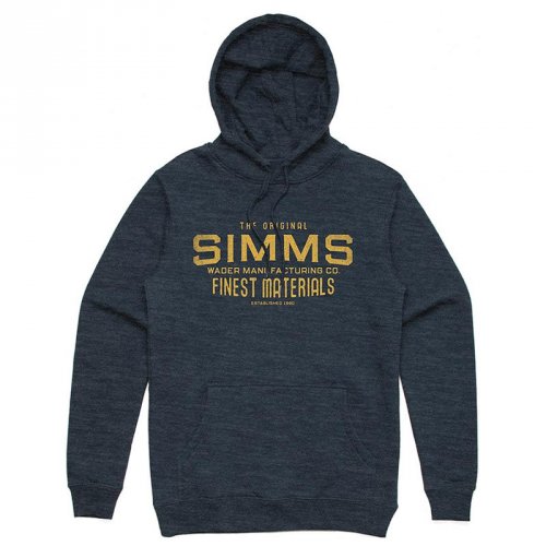 Толстовка Simms Wader Mfg Hoody Navy Heather