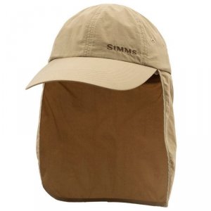 Кепка Simms BugStopper SunShield Cap Cork