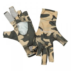Перчатки Simms BugStopper SunGlove Hex Flo Camo Timber