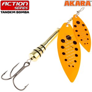 Блесна вертушка Akara Action Series Tandem Bomba