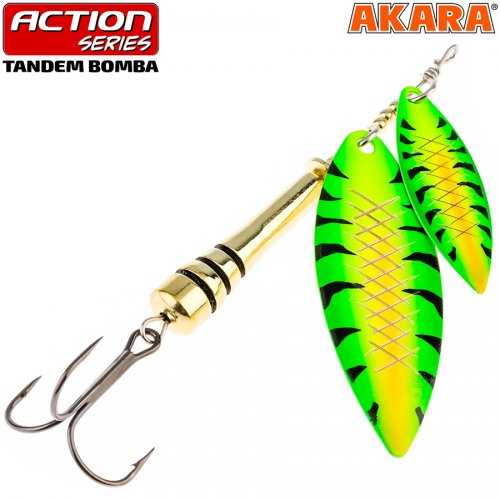 Блесна вертушка Akara Action Series Tandem Bomba