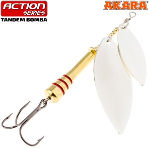 Блесна вертушка Akara Action Series Tandem Bomba