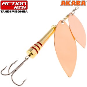 Блесна вертушка Akara Action Series Tandem Bomba