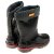 Сапоги детские Nordman Step из ПВХ, утепленные, с манжетой из вельвета, черные