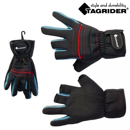 Перчатки Tagrider 2102-5 неопреновые без 3-х пальцев