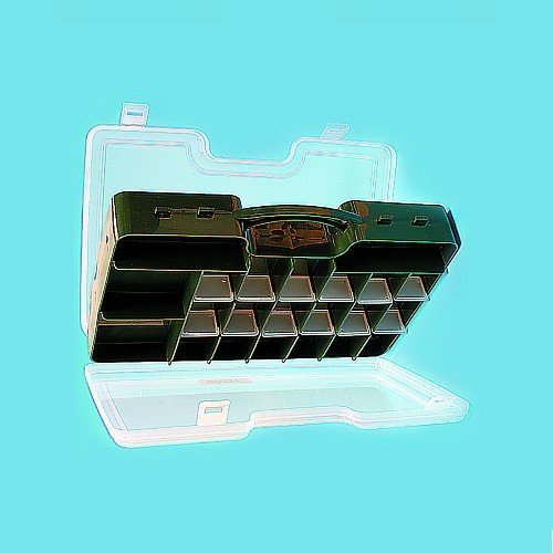 Коробка рыболовная двухсторонняя Double Sided 290х200х62
