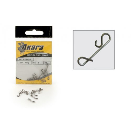 Застежка безузловая Akara Knotless 3220045-2 S (10 шт.)