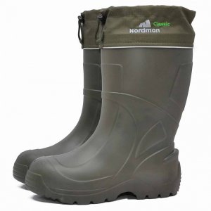 Сапоги Nordman Classic Pro 5-509-G02 -50С утепленные с манжетой олива