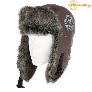Шапка-ушанка NordKapp Badger MX Brown 526