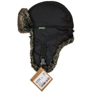 Шапка-ушанка NordKapp Malselv Pels black 532
