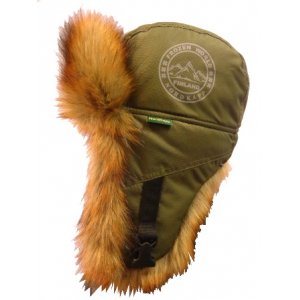 Шапка-ушанка NordKapp Oster Canadian Fox khaki 536