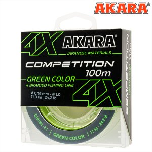 Шнур Akara Competition Green 100 м
