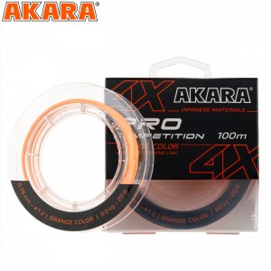 Шнур Akara Competition PRO Orange 100 м