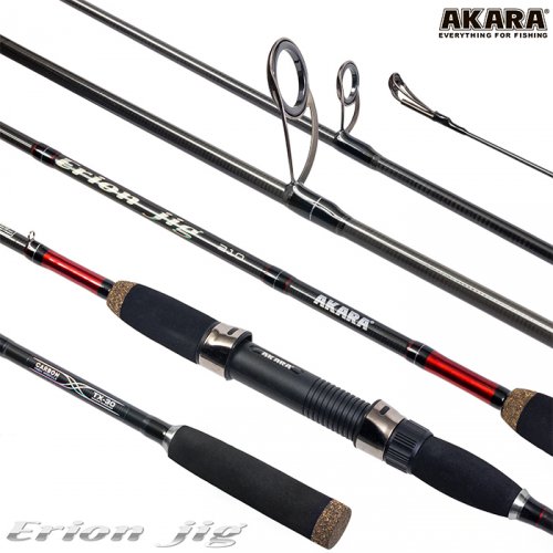 Спиннинг штекерный угольный 2 колена Akara Erion Jig TX-30 (10-30)