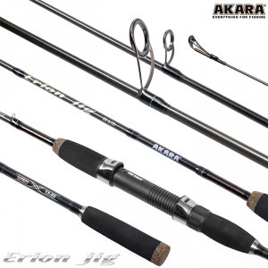 Спиннинг штекерный угольный 2 колена Akara Erion Jig TX-30 (2-8)