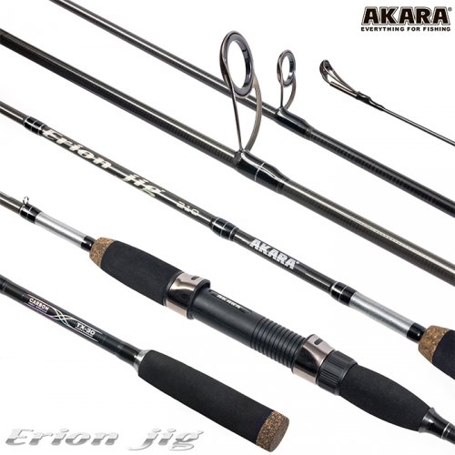 Спиннинг штекерный угольный 2 колена Akara Erion Jig TX-30 (3-12)