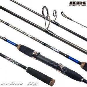 Спиннинг штекерный угольный 2 колена Akara Erion Jig TX-30 (5-25)