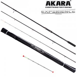 Удилище штекерное угольное фидерное 3 колена Akara Experience Feeder TX-30 (50-100-150)