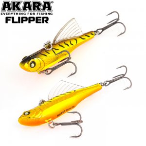 Воблер Akara раттлин Flipper 70
