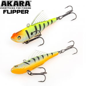 Воблер Akara раттлин Flipper 70
