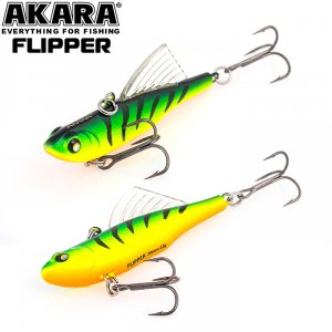 Воблер Akara раттлин Flipper 70