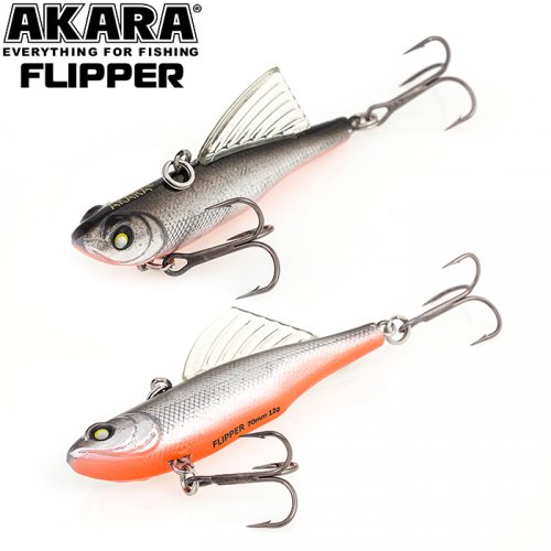 Воблер Akara раттлин Flipper 70